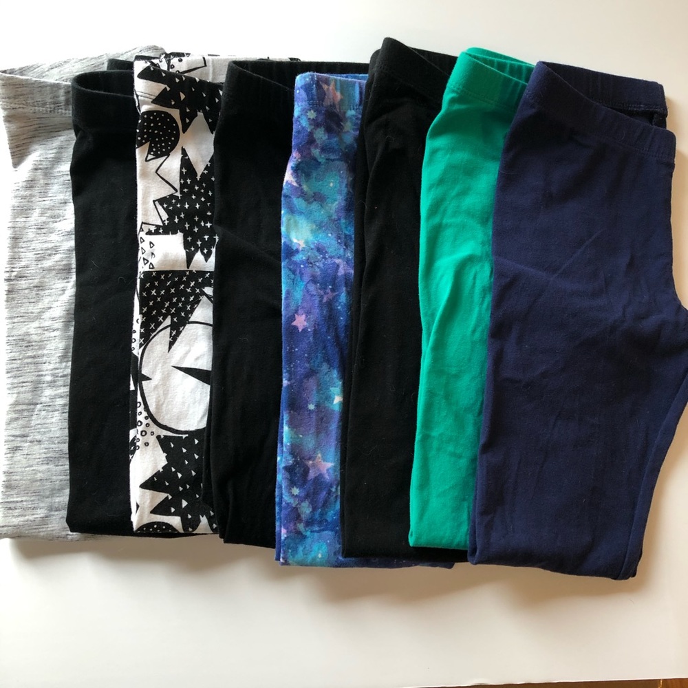 Cat & jack leggings girls M 7 8